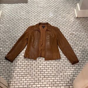 Ann Taylor leather jacket